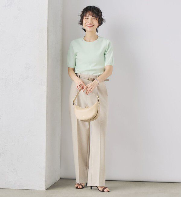 NOLLEY'S sophi「《セットアップ対応》ウォッシャブルドライワイドパンツ」|その他|