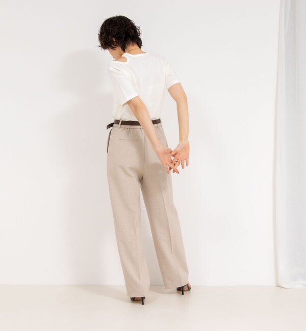 NOLLEY'S sophi「《セットアップ対応》ウォッシャブルドライワイドパンツ」|その他|