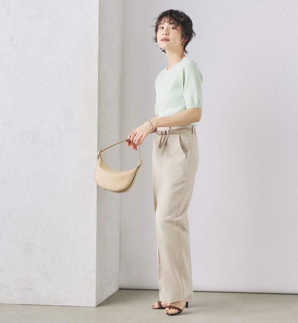 NOLLEY'S sophi「《セットアップ対応》ウォッシャブルドライワイドパンツ」|その他|