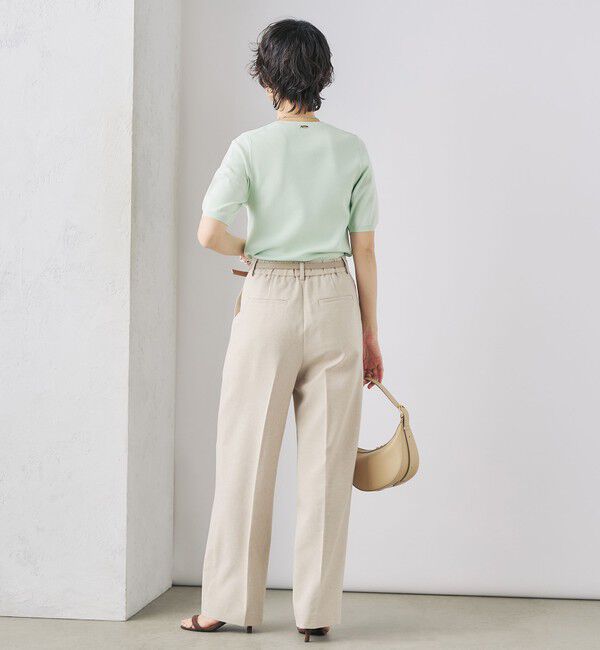 NOLLEY'S sophi「《セットアップ対応》ウォッシャブルドライワイドパンツ」|その他|