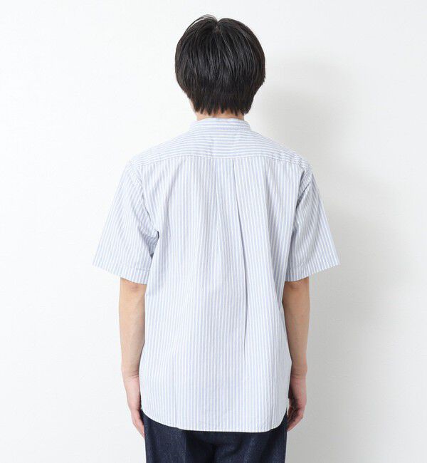 NOLLEY'S goodman「【DANTON/ダントン】BAND COLLAR SHIRT SS 25SS」|シャツ・ブラウス|