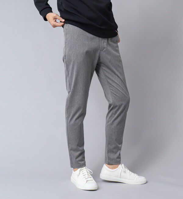 NOLLEY'S goodman「【ACTIVE SECT】《限定展開》ワンダーシェイプ イージーパンツ 25SS」|チノ|ミディアムグレー
