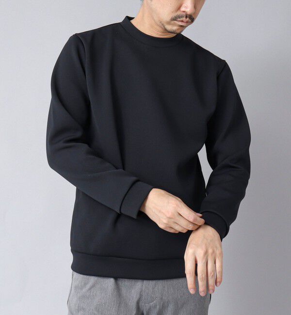 NOLLEY'S goodman「【ACTIVE SECT】《限定展開》ダブルニットスウェット 25SS」|スウェット・ジャージ|ブラック