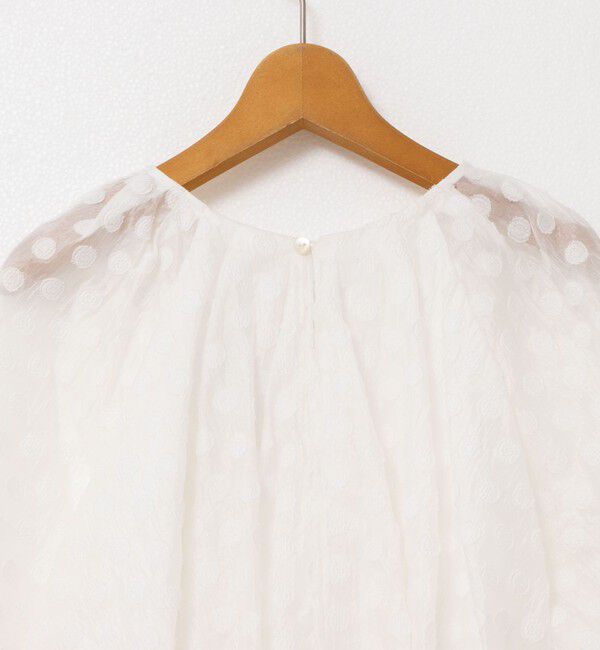 NOLLEY'S「ドットバルーンブラウス」|シャツ・ブラウス|