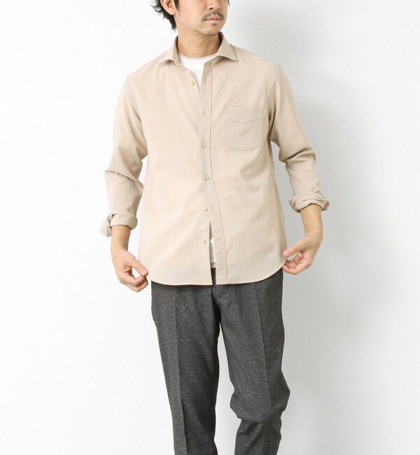 NOLLEY'S goodman「EVALET《防しわ/ストレッチ》カッタウェイシャツ 25SS」|シャツ・ブラウス|