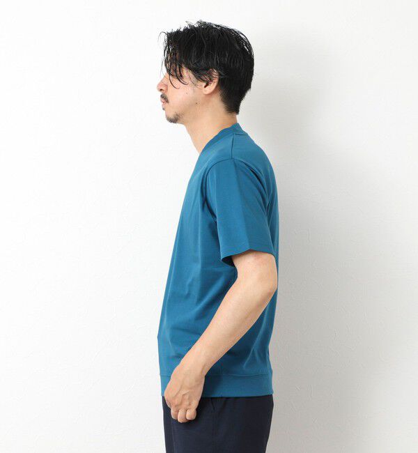 NOLLEY'S goodman「《ビジカジ対応》シルケットスムース Vネック ドレスTシャツ 25SS」|Tシャツ・カットソー|