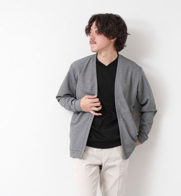 NOLLEY'S goodman「《ビジカジ対応》シルケットスムース Vネック ドレスTシャツ 25SS」|Tシャツ・カットソー|