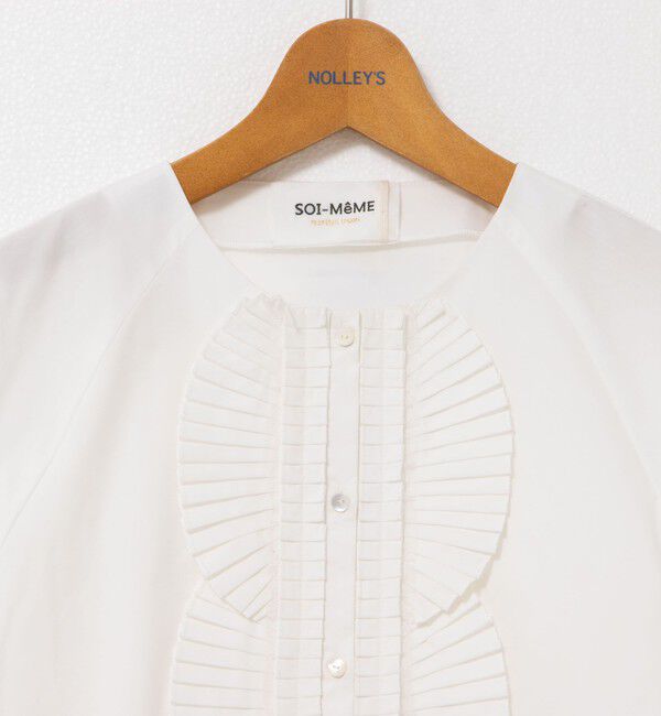NOLLEY'S「【MARILYN MOON/マリリーンムーン】ドラマティックタックモチーフコクーンブラウス」|シャツ・ブラウス|