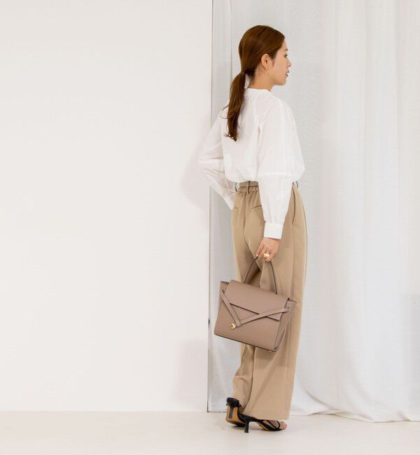 NOLLEY'S「【MARILYN MOON/マリリーンムーン】ドラマティックタックモチーフコクーンブラウス」|シャツ・ブラウス|