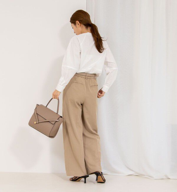 NOLLEY'S「【MARILYN MOON/マリリーンムーン】ドラマティックタックモチーフコクーンブラウス」|シャツ・ブラウス|