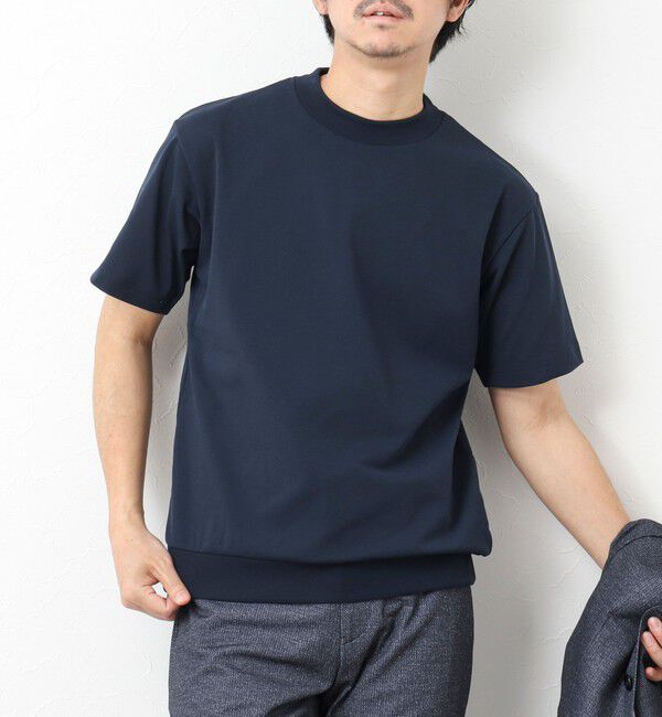 NOLLEY'S goodman「《ビジカジ対応》【Quattro Seven】《吸水速乾/UVカット》カノコドレスT 25SS」|Tシャツ・カットソー|