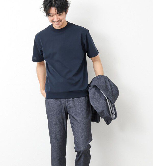 NOLLEY'S goodman「《ビジカジ対応》【Quattro Seven】《吸水速乾/UVカット》カノコドレスT 25SS」|Tシャツ・カットソー|