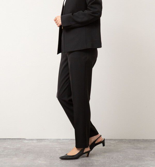 NOLLEY'S sophi「《セットアップ対応》ウォッシャブルツイルテーパードパンツ」|その他|