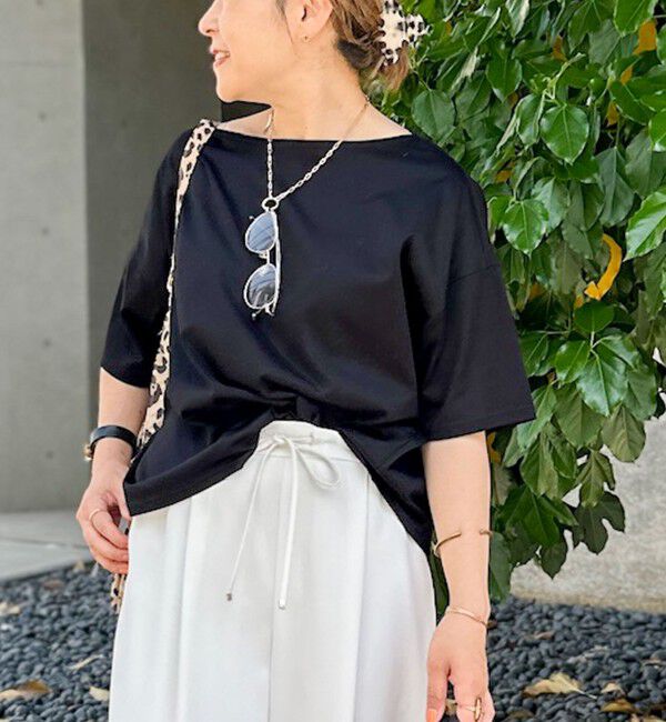 NOLLEY'S「MY STANDARD Tシャツ」|Tシャツ・カットソー|ブラック