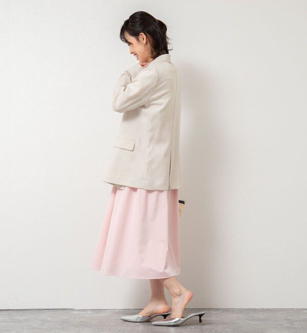 NOLLEY'S「ウォッシャブルライトウェザータック&ギャザースカート」|スカート|