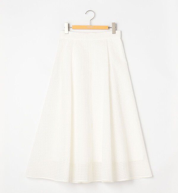 NOLLEY'S sophi「ウォッシャブルシアーチェックフレアスカート」|フレア|