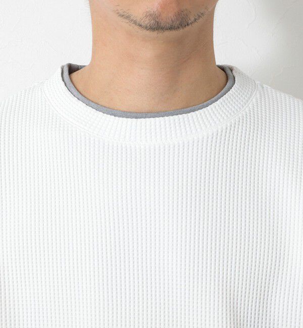 NOLLEY'S goodman「【IRM】《吸水速乾/UVカット》ワッフルフェイクレイヤードTee 25SS」|Tシャツ・カットソー|