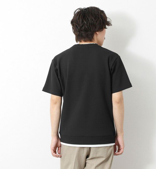 NOLLEY'S goodman「【IRM】《吸水速乾/UVカット》ワッフルフェイクレイヤードTee 25SS」|Tシャツ・カットソー|