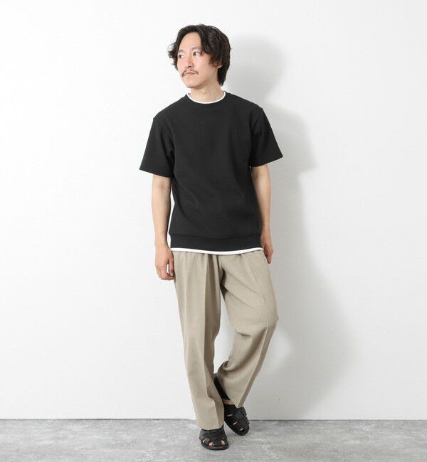 NOLLEY'S goodman「【IRM】《吸水速乾/UVカット》ワッフルフェイクレイヤードTee 25SS」|Tシャツ・カットソー|