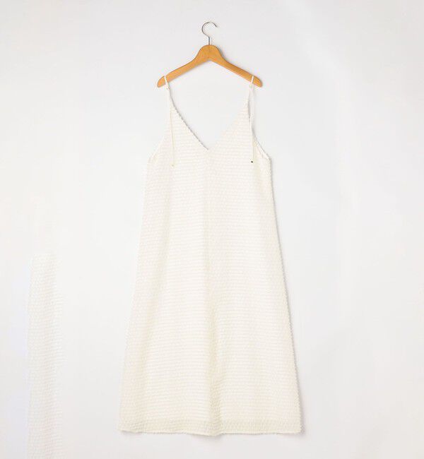 NOLLEY'S「ウォッシャブルカットジャガードキャミワンピース」|ワンピース|