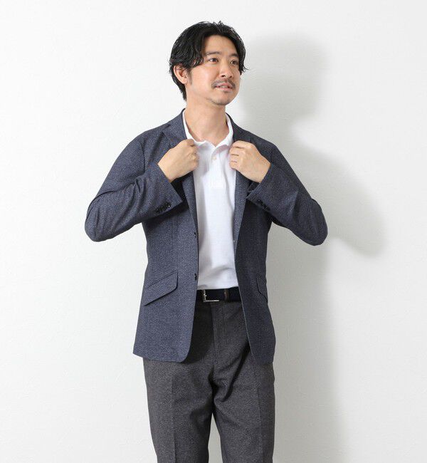 NOLLEY'S goodman「【WEB限定】《ビジカジ対応》クジラ刺繍 ドライカノコ ユーティリティポロ ビズポロ 25SS」|ポロシャツ|