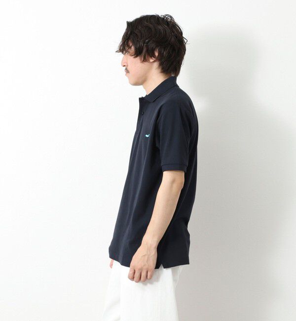 NOLLEY'S goodman「【WEB限定】《ビジカジ対応》クジラ刺繍 ドライカノコ ユーティリティポロ ビズポロ 25SS」|ポロシャツ|