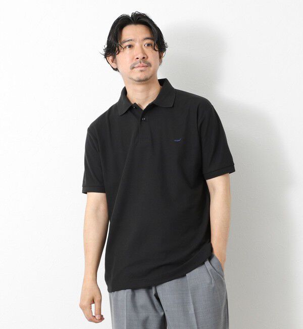 NOLLEY'S goodman「【WEB限定】《ビジカジ対応》クジラ刺繍 ドライカノコ ユーティリティポロ ビズポロ 25SS」|ポロシャツ|