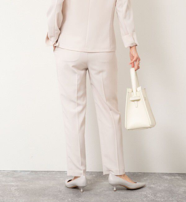 NOLLEY'S sophi「《セットアップ対応》ウォッシャブル強撚タックパンツ」|その他|