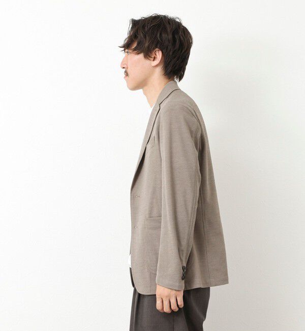 NOLLEY'S goodman「《セットアップ対応》Primeflex 吸水速乾 メランジ カノコ ストレッチイージーJK 25SS」|テーラードジャケット|