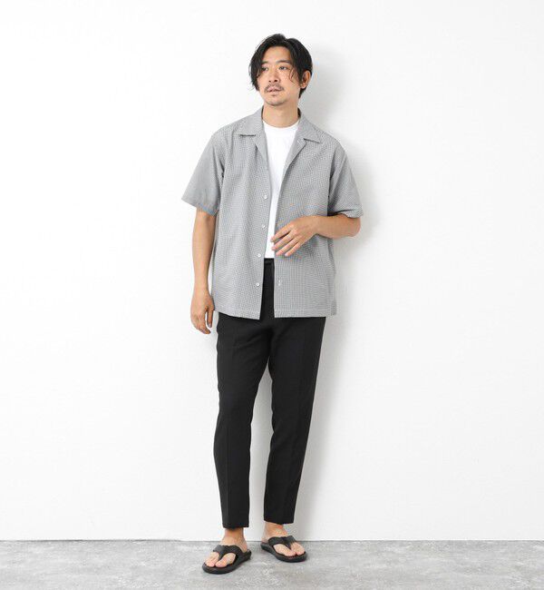 NOLLEY'S goodman「DotAir撥水ストレッチオープンカラー 25SS」|シャツ・ブラウス|