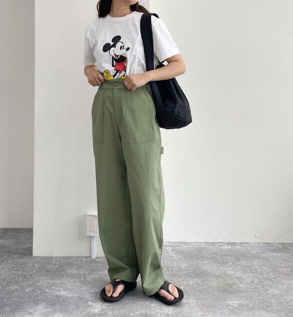 fredy emue「コットンラチネペインターパンツ」|チノ|