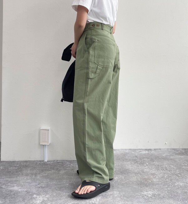 fredy emue「コットンラチネペインターパンツ」|チノ|