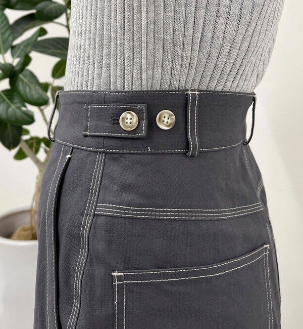 fredy emue「コットンラチネペインターパンツ」|チノ|