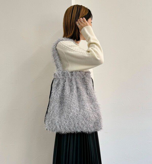 fredy emue「ラメモコモールドロスト トートバック」|トートバッグ|