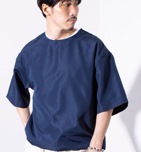 GLOSTER「【TAION/タイオン】GLOSTER別注 ミリタリー Ripstop 半袖Tシャツ」|Tシャツ・カットソー|