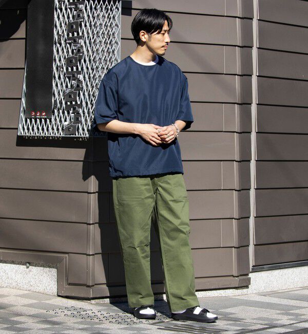 GLOSTER「【TAION/タイオン】GLOSTER別注 ミリタリー Ripstop 半袖Tシャツ」|Tシャツ・カットソー|