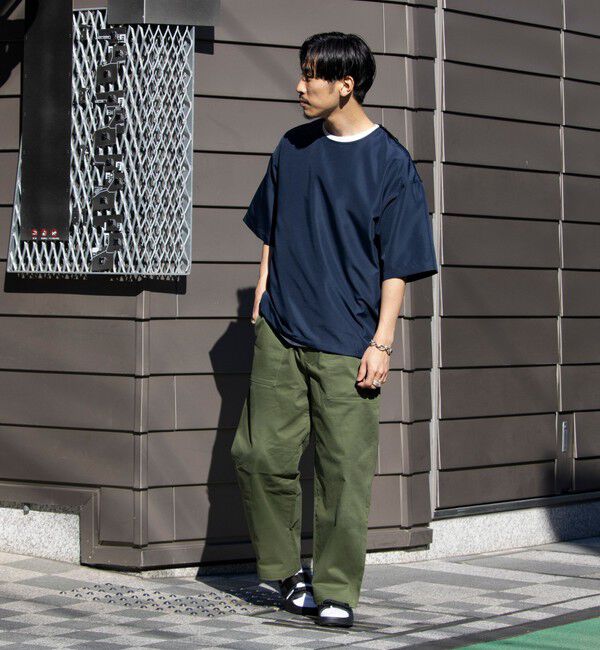 GLOSTER「【TAION/タイオン】GLOSTER別注 ミリタリー Ripstop 半袖Tシャツ」|Tシャツ・カットソー|
