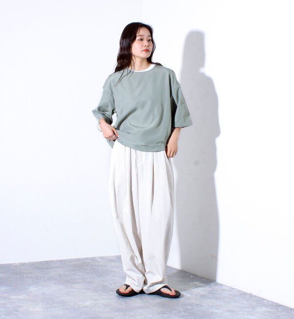 GLOSTER「【TAION/タイオン】GLOSTER別注 ミリタリー Ripstop 半袖Tシャツ」|Tシャツ・カットソー|