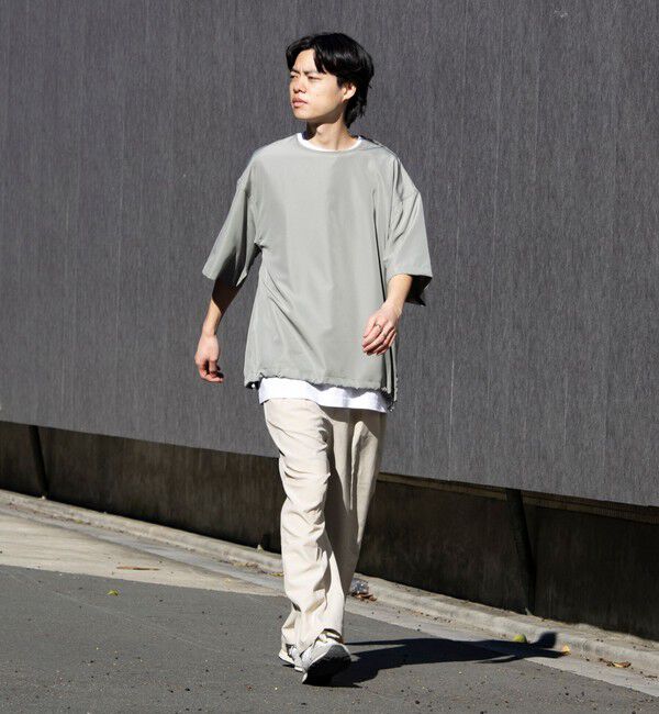 GLOSTER「【TAION/タイオン】GLOSTER別注 ミリタリー Ripstop 半袖Tシャツ」|Tシャツ・カットソー|