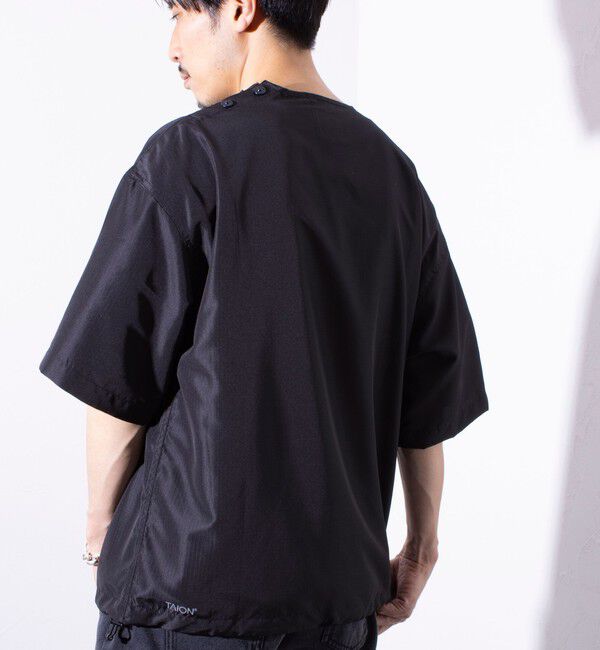 GLOSTER「【TAION/タイオン】GLOSTER別注 ミリタリー Ripstop 半袖Tシャツ」|Tシャツ・カットソー|