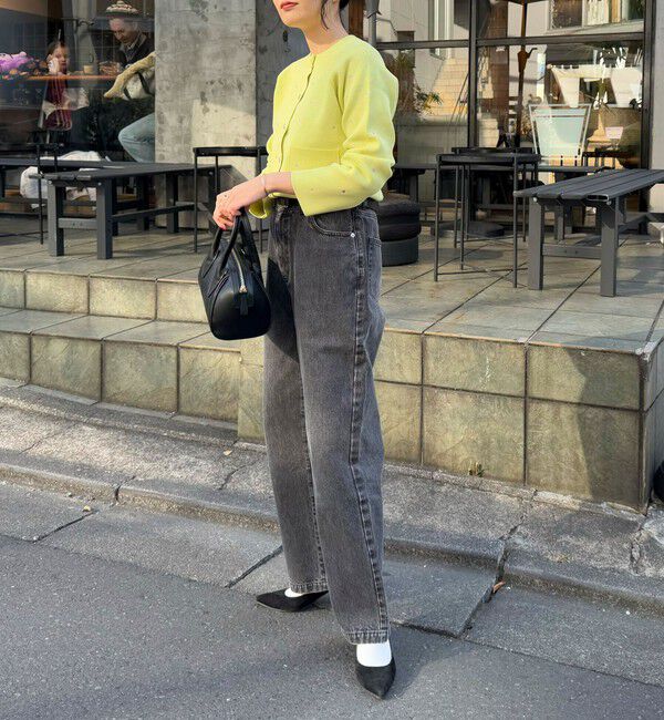 fredy emue「ハート刺繍ミラノリブカーディガン」|カーディガン|