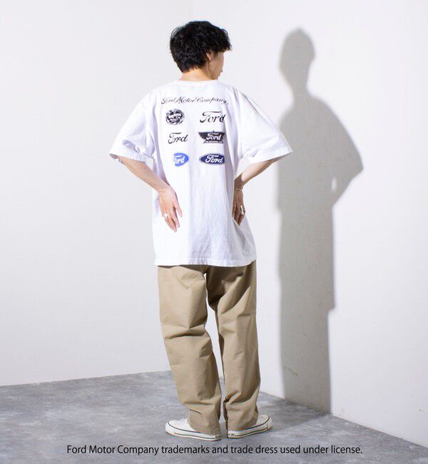 GLOSTER「【GOOD ROCK SPEED】フォード / 車 / FORD / ロゴ プリントTシャツ」|Tシャツ・カットソー|