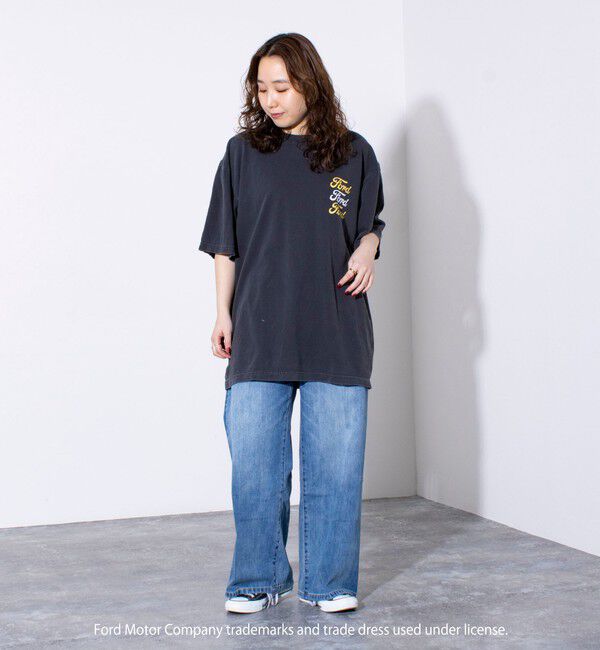 GLOSTER「【GOOD ROCK SPEED】フォード / 車 / FORD / ロゴ プリントTシャツ」|Tシャツ・カットソー|