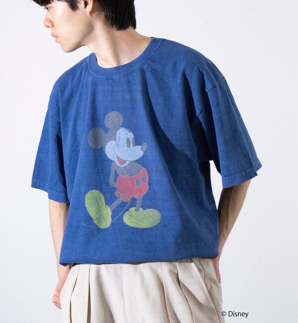 GLOSTER「【GOOD ROCK SPEED】別注ミッキー / プリント / 半袖Tシャツ / MICKEY」|Tシャツ・カットソー|