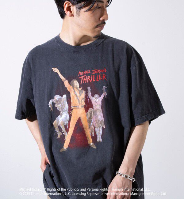 GLOSTER「【GOOD ROCK SPEED】MICHAEL JACKSON TEE プリントTシャツ」|Tシャツ・カットソー|