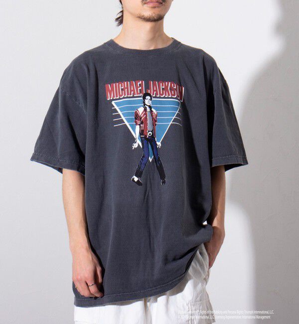 GLOSTER「【GOOD ROCK SPEED】MICHAEL JACKSON TEE プリントTシャツ」|Tシャツ・カットソー|