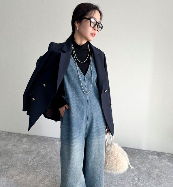 fredy emue「デニムオールインワン」|オールインワン|