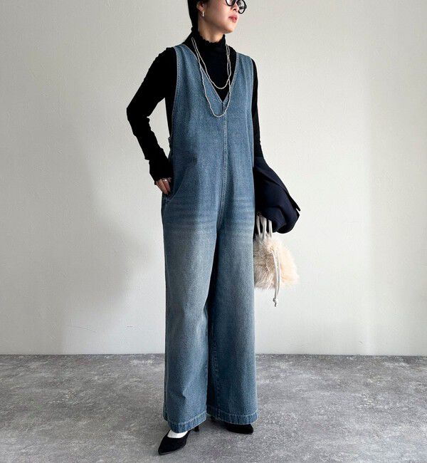 fredy emue「デニムオールインワン」|オールインワン|