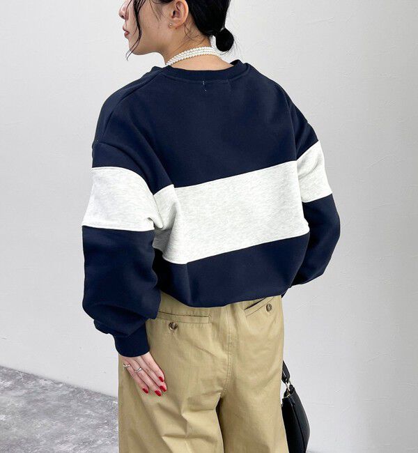 fredy emue「リメイク風スウェットプルオーバー」|スウェット・ジャージ|