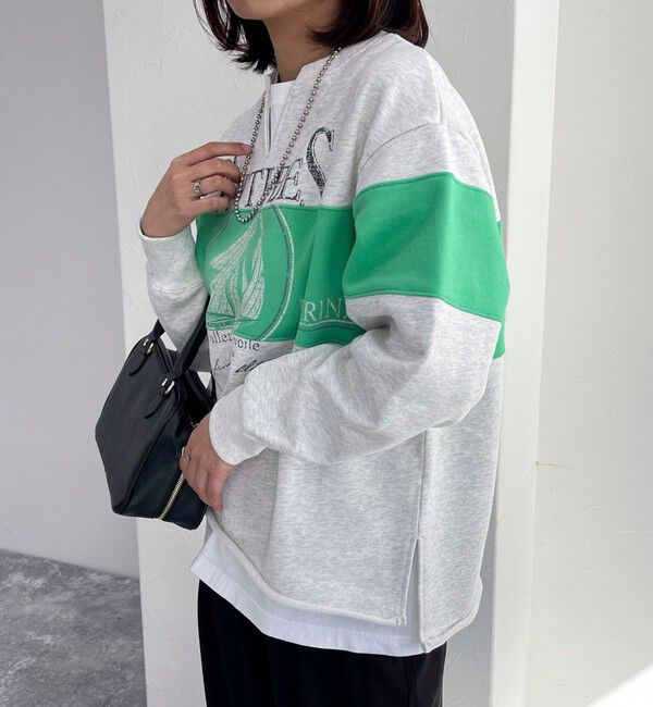 fredy emue「リメイク風スウェットプルオーバー」|スウェット・ジャージ|